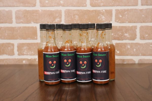 Apocolypse Scorpion Hot Sauce From Nixe Sauce 4 pack